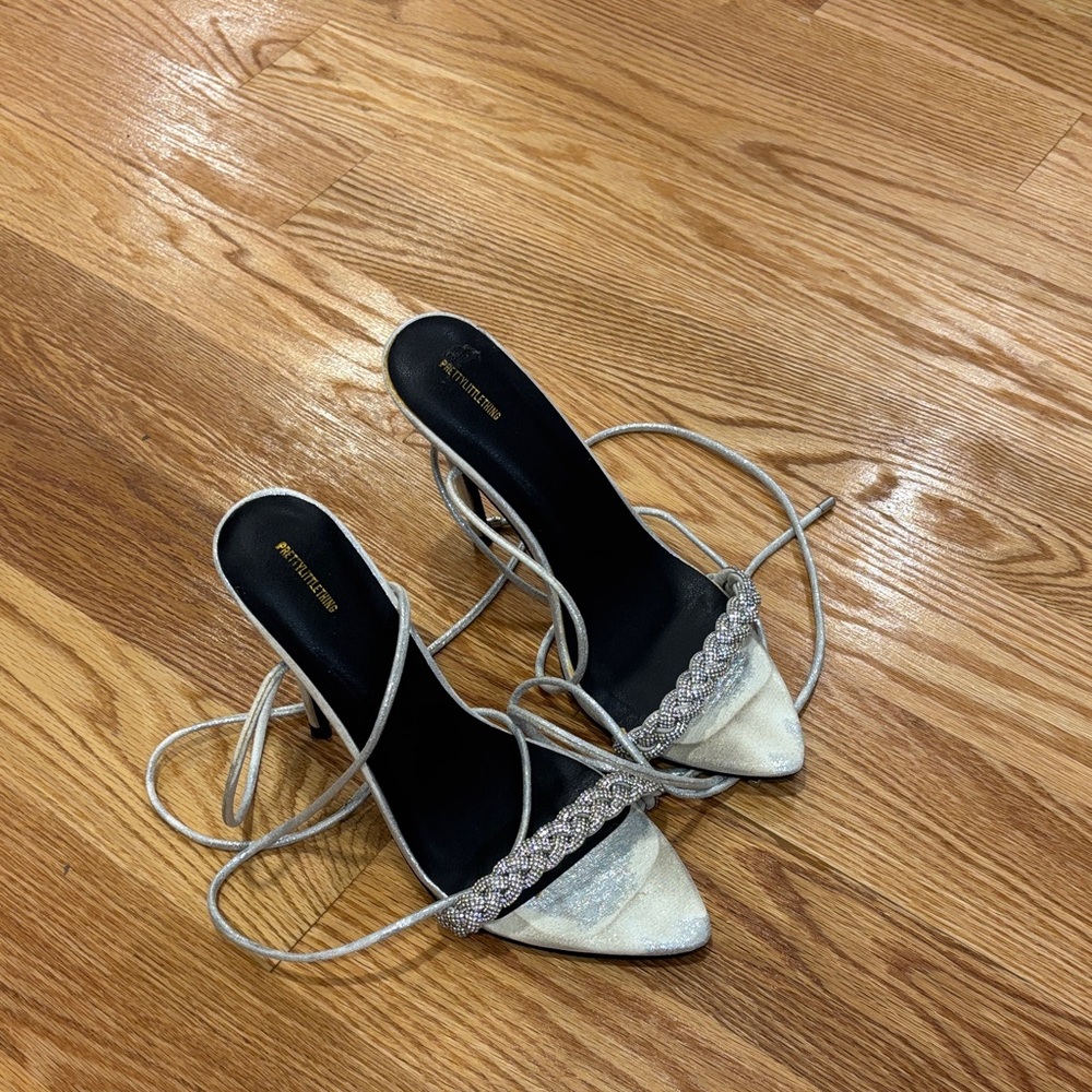 Silver Women's Heels